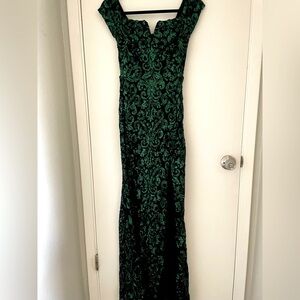 Elegant Green Prom Dress